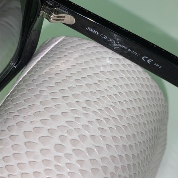 Jimmy Choo Cait NS8 - Black Glitter - Picture 4 of 9